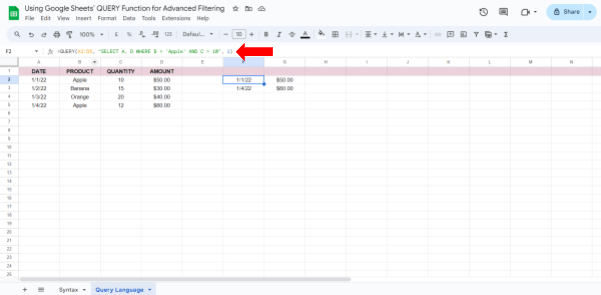 Query Language