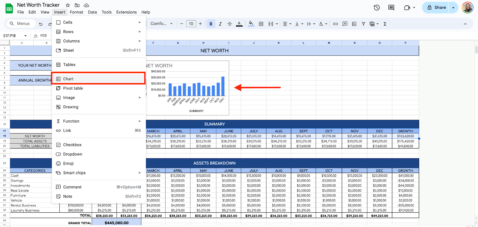 Create Charts for Visualization Create Charts for Visualization