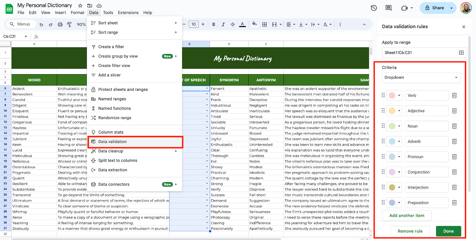 Create Drop Down Lists Create Dropdown Lists
