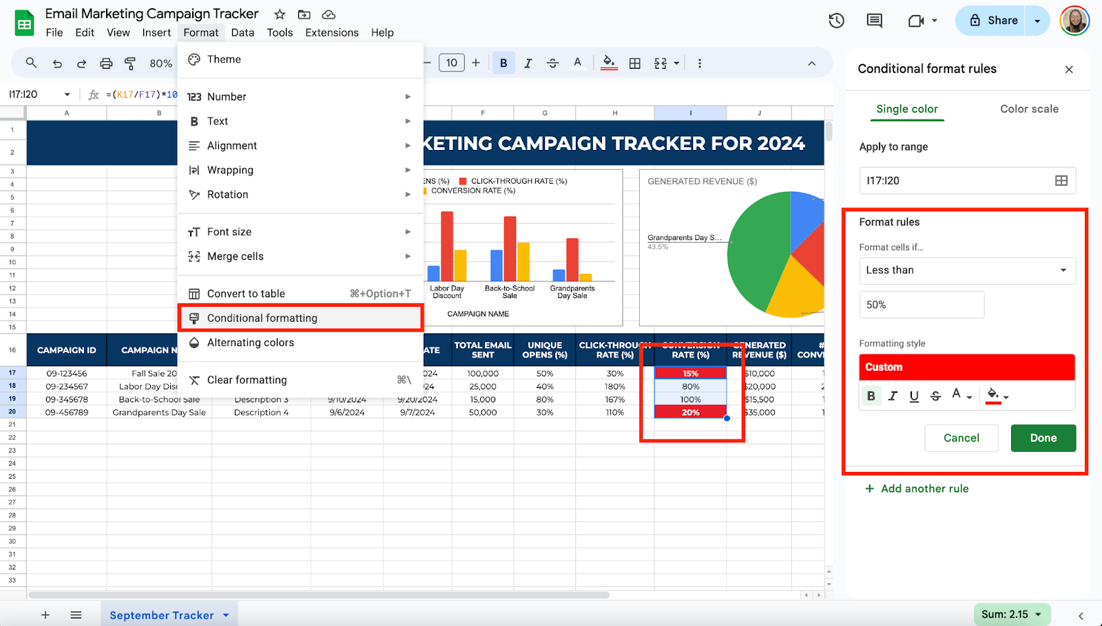 Use Conditional Formatting for Quick Insights