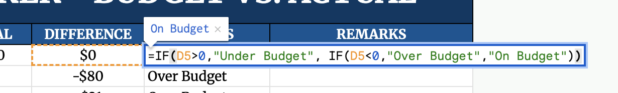 Add a Status Column